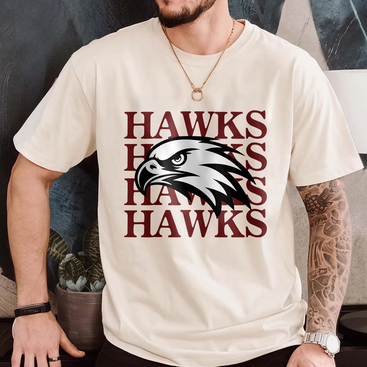 Custom Logo School Mascot Game Day Comfort Shirt - Back To School & Game Day Gift HA75 921766