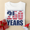 250 Years of Greatness USA Flag Patriotic 1776-2026 Anniversary Bright Shirt LM32 895227