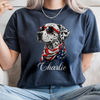 Custom Photo Patriotic American Dog Portrait Comfort Shirt LM32 897953