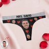 Custom Funny Boyfriend Husband Face Underwear For Women Gift For Valentine LM32 897677
