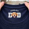 Custom Photo Dog Cat Dad Mom Neck Print Back Shirt LM32 899409