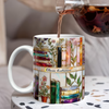 Custom Name Floral Book Mug Personalized Gift For Book Lovers TH10 898765