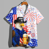 Personalized Name America 250th Birthday US Flag Hawaii Shirt HA75 921002
