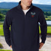 Personalized Name Tennis Player Embroidered Quarter Zip Sweater HA75 898622