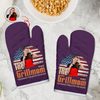 Custom Photo The GrillFather The Man The Myth The Legend Oven Mitt LM32 899235