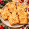 Personalized Family Name Christmas Cookie Cutter and Stamp, Personalized Holiday Baking Gift CH07 181068