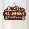 Welcome To Classroom Personalized Door Sign Gift For Teacher HO82 894294