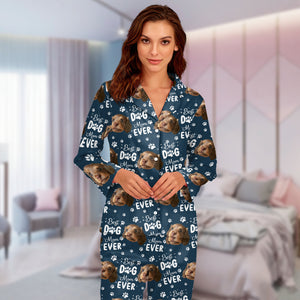Custom Face Cute Best Dad Ever Pajamas For Father's Day LM32 893569