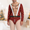 Personalized Funny Men's Christmas Fake Body Sleepwear, Novelty Gag Gift For Husband, Dad & Friends TH10 171159