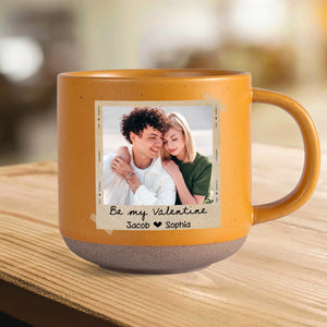 Custom Photo Together Since Pottery Mug Gift For Couple CH07 910268