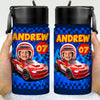 Custom Kid Photo Racing My Own Way Personalized Kid Water Bottle Back to School Gift HA75 921742