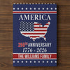 Personalized Family Name America 250th Anniversary Building Brick Blocks HA75 920536