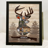 Custom Photo Deer Hunting Wood Picture Frame CH07 896550