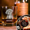 Custom Photo Best F*cking Dog Dad Ever Engraved Whiskey Glass Gift For Dog Lover CH07 895734