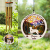 Personalized Until We Meet Again At The Rainbow Bridge Dog Memorial Acrylic Wind Chimes TH10 894205