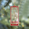 Personalized Favorite Concert Ticket Christmas Acrylic Ornament Gift For Music Lovers LM32 897377