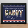 Custom Photo Happy Father's Day Picture Frame HA75 920256