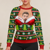 Funny Husband Boyfriend Face 3D Effect AOP Sweatshirt CH07 181156