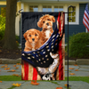 Custom Dog Photo American Garden Flag Gift For Dog Lovers HO82 902848