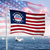 Custom Family Name 250th Anniversary USA Flag House Flag HO82 902762