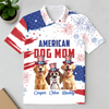 American Dog Dad Dog Mom Polo Shirt Gifts For Dog Lovers TH10 898709
