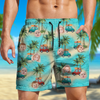 Custom Cute Face Island Vacation Summer Vibe Beach Short LM32 893527