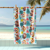Custom Cute Dog Face Tropical Party Summer Beach Towels LM32 893441