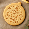 Personalized Baby Name Age with Stars Birthday Cookie Stamp HA75 919642