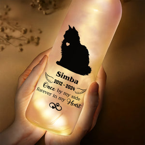 One By My Side, Forever In My Heart Memorial Bottle Lamp TH10 892541