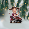Custom Photo Golfer Christmas Acrylic Ornament For Golf Loving LM32 893835