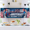 Custom Family Name USA 250th Anniversary 1776-2026 Banner HO82 901584