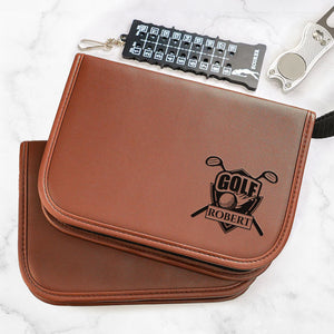 Custom Name Personalized Golf Gift Set Engraved Accessories for Golfer, Golf Ball Marker HA75 898656