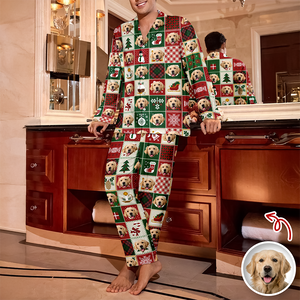 Custom Pet Photo Quilt Design Pajamas Gift For Pet Lovers TH10 896117