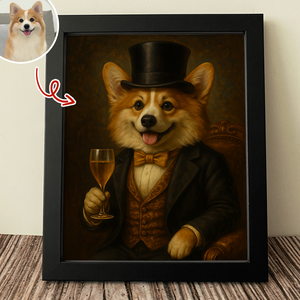 Custom Photo Fine Dog Finer Wine Poster Gift For Dog Lovers HO82 894584