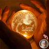 Custom Photo When You Miss Me Engraved Crystal Ball LED Night Light - Christmas Sympathy Gift for Family HO82 901470