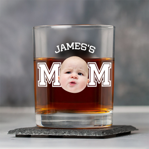 Custom Photo Kid - Kid's Dad, Mom Whiskey Glass HA75 892458