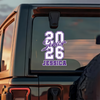Custom Name Graduation Celebration 2026 Car Window Decal Sticker TH10 898495