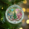 Custom Name I Wish You Lived Next Door Acrylic Ornament CH07 180532