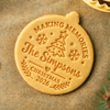 Personalized Family Name Making Memories Christmas Cookie Stamp, Holiday Baker Gift HO82 904124