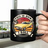 This Is How I Roll - Custom Car Photo Route 66 Vintage Black Mug CH07 899804