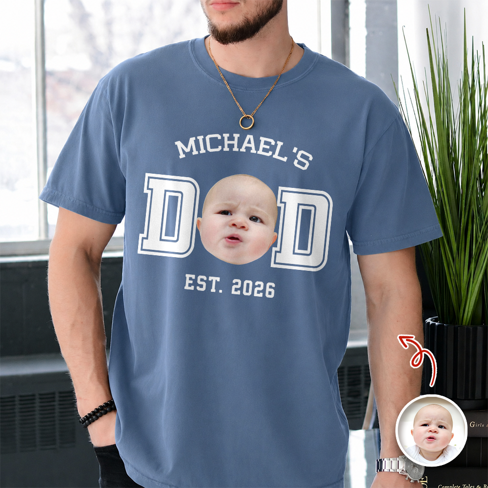 Custom Photo Dad Mom Est Comfort Shirt Father's Day Gifts HA75 921426