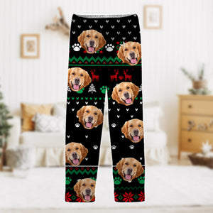 Custom Dog Photo Merry Christmas Ya Filthy Animal Pajamas TH10 894289