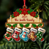 Custom Family Name Christmas Decor - Personalized Acrylic Ornament CH07 899494
