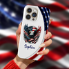 Custom Name American Pride Patriotic Eagle Phone Case HA75 921168