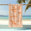 Personalized Bachelorette Beach Towel – Bridesmaids & Girls Trip Custom Towel Gift CH07 911010
