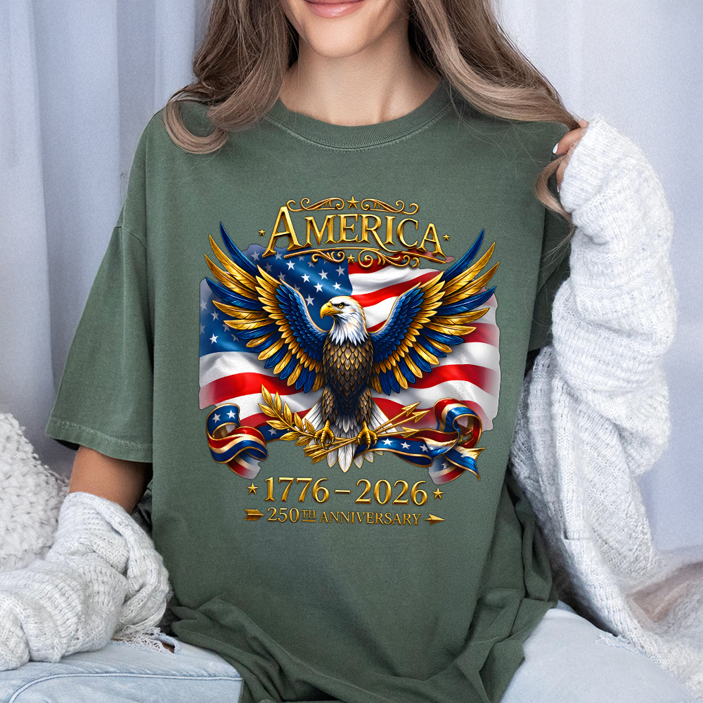 America 1776-2026 250th Anniversary Patriotic Comfort Shirt TH10 170233