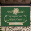 An Irish Blessing, May Your Troubles Be Less Doormat Personalized Gift For St. Patrick’s Day HO82 901208