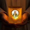 Custom Photo Always In Our Thoughts Memorial Glass Jar With LED Candle HO82 893822