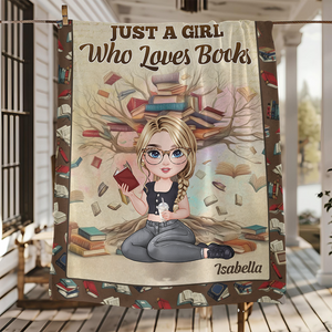 Personalized Bookish Blanket Gifts For Book Lovers, Bookworms, Readers TH10 896647
