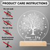 Personalized Tree Of Love LED Night Light Gift For Couple HO82 901124